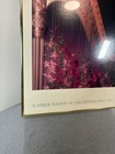 Vintage Summer Nights At Orchestra Hall 1987 Harp Framed Art Print Poster