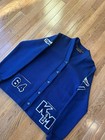 Vintage 1964 Kent-meridian High School Octonek Wool Varsity Cardigan Woman   s M