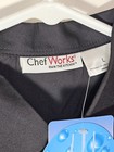 Chef Works Unisex Cool Vent Chefs Shirt Black Large - Polycotton - Short Sleeve
