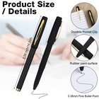 120 Pcs Black Ink Pens Rollerball Bulk Ultra Fine Point Roller Ball Pens For    