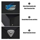  Collapsible Storage Box  Decorative Memory Box With Lid   Metal Reinforced 