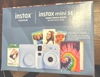 New- Open Box Fujifilm Instax Camera Bundle Mini Se With 10 Pack Film