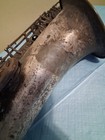 Rare Silver-plated Selmer Bundy Ii Alto Saxophone     For Parts   Help Identify 
