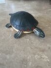 Manfred Scheel Carved Wood Folk Art Turtle Decoy Lure