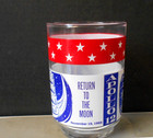 Vintage Nasa Apollo 12 13 Moon Mission Drinking Glasses