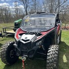 X3 Front Flip Windshield 1 4  Thick Pc For 2017-26 Can-am Maverick X3  Max R Rr