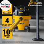 Dewalt Shop Vacuum 5-gallon 4 Hp Stealthsonic Wet dry Vacuum Cleaner Dxv05p-qtb 
