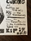 Rare Trashwomen Flyer Poster San Francisco 1998 Punk Garage
