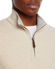 The Men s Store At Bloomingdale s Birdseye Knit Quarter Zip Sweater Msrp  118