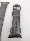 Nomad Horween Leather Band For 38mm Apple Watch - Black Leather black Hardware
