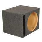 Qpower Single 15    Large Slot Ported High Spl Carpet Empty Woofer Box Enclosure