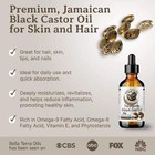 Natural Jamaican Black Castor Oil 100  Pure Hair Growth Skin Nails Treatment