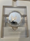 1973 United Nations Peace Medal _franklin Mint_ Sterling Silver W  Coa