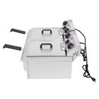 Commercial 24 9qt Electric Countertop Deep Fryer Catering Food Cooking Home