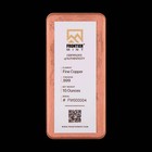 10 Oz Copper Bar Frontier Mint 999 Fine Serialized Sealed W  Coa