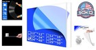 Clear Acrylic Sheets - 2 Pack 1 8  Thick - 48  X 24  - Durable   Waterproof