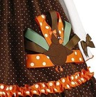 Girls Bonnie Jean 2pc Turkey Jumper Dress Thanksgiving Clothes Sz 2t 3t 4t 4 5 6