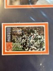Walter Payton Game Used Pants   Signed Calling Card Framed W  Provenance Rare