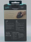 Logitech Lift Vertical Ergonomic Mouse New In Box Ergo Blk