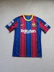 20 21 Barcelona Messi Soccer Jersey Football Shirt Argentina  m    authentic  