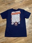 Fanatics Mlb Houston Astros World Series Champions 2017 Team Shirt Large 2 Sided