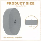1  X 11 Yards Sewing Elastic Bands Elastic Cord Flat Stretch Strap Light Gray