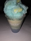 Nectar Bath Treats Bath Salts Coconut Milk 9 Oz Handmade Vegan W  Loofah