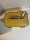 Vintage American Tourister  Yellow Train Case Luggage With Tray   Mirror