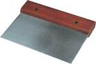 Chopper Scraper Dough Cutter Stainless Steel Griddle Tools Wood Handle Spatula 