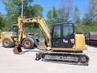 2015 Caterpillar 308e2 Cr Hydraulic Excavator Runs Strong  Q c A c Hammer Lines 