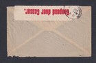 South West Africa 1917 Ww1 1d On Censored Cover Outjo To Windhuk