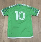 Adidas Seattle Sounders Fc Mls Jersey Green Blue White Size L Soccer