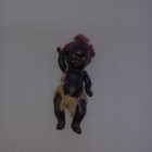 Antique Vintage African American Bisque Doll Baby Diaper Japan 4 In 1930s 