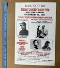 1991 Ice Cube K-solo Father Mc Nyc Rap Show Concert Rally Flyer Hip Hop Bambaata