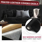 Self-adhesive Leather Repair Patch Tape For Car Seats Couch Sofa Chair Jacket Us