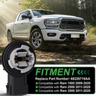2 Tail Light Lamp Bulb Socket For Dodge Ram 1500 2500 3500 2010-2018 68226719aa