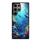 Fish Coral Reefs Aquarium Plastic Case For Samsung S21 S22 S23 S24 Plus