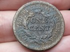 1852 Braided Hair Large Cent Penny- Vf xf Details