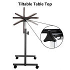 Medical Bed Tray Overbed Table Rolling Tray Bed Side Table For Laptop Eating Us