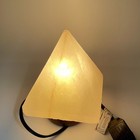 Himalayan Pink Salt Step Pyramid Shape Lamp Salt Lamp W  Switch Approx  8  H