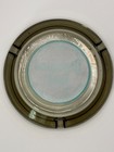 Vintage Disneyland Hotel Souvenir Ashtray Smoke Glass 4  Round 1950s 1960s