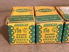 Greenlee Radio Chassis Punches No  730 1 2  5 8  3 4  7 8    1  Lot