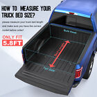 4-fold 5 8ft Hard Truck Tonneau Bed Cover For 2007-2013 Silverado Sierra 1500