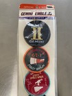 Nasa Kennedy Space Center Gemini Emblems Embroidered Patches  set Of 11  Vtg Nos