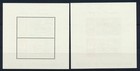 Qatar 1966 Space  Superb Mnh    New Currency Imperforate   Perf Sheet Set rocket