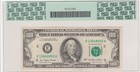 Rare 1977 Ink Smear On Back Error  100 Dollar Bill Pcgs 64ppq