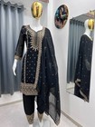 Indian Party Dress Designer Salwar New Long Pent Wedding Anarkali Suit Bollywood
