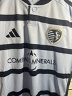 2023 Adidas Men   s Sporting Kansas City Soccer Jersey S Mls Us Slimfit