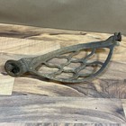 Antique Singer Sewing Machine Cast Iron Treadle Base Parts Belt Guard W Shifter