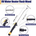 Rv Water Heater Tank Rinser  Metal Multicolor 
